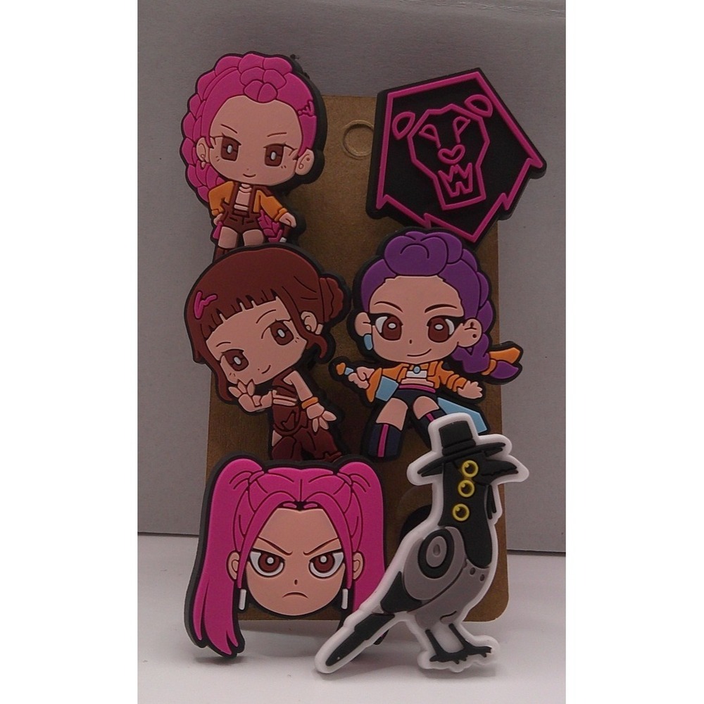 Shoe Charms for Crocs featuring 	K-Pop Demon Hunters	A3